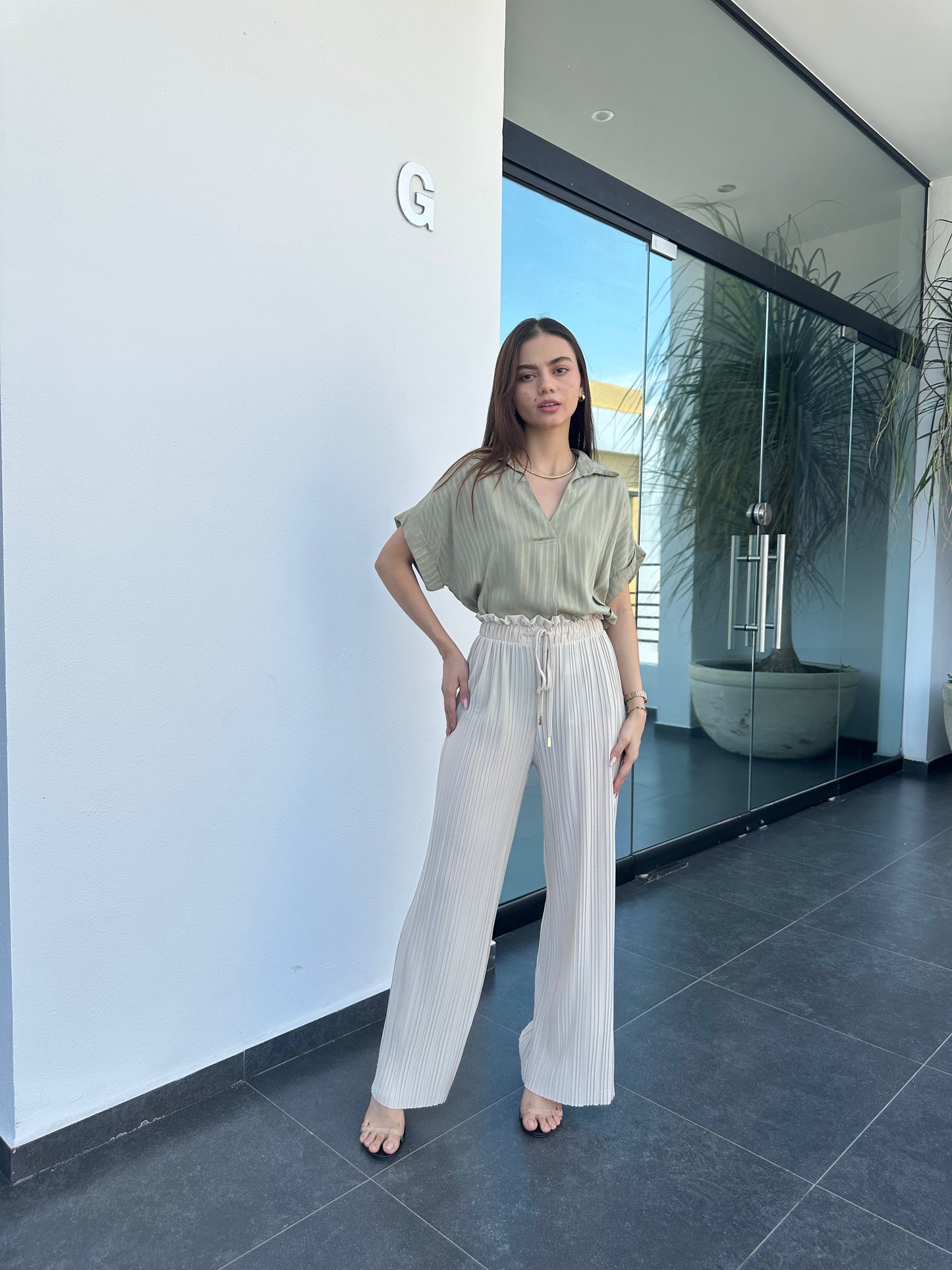 PANTALON PLIZADO
