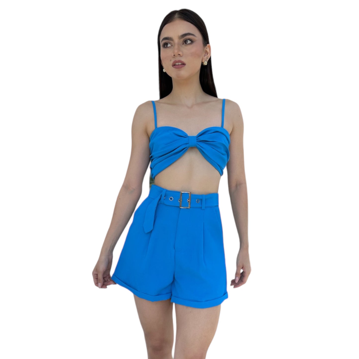 SET AZUL SHORT/TOP