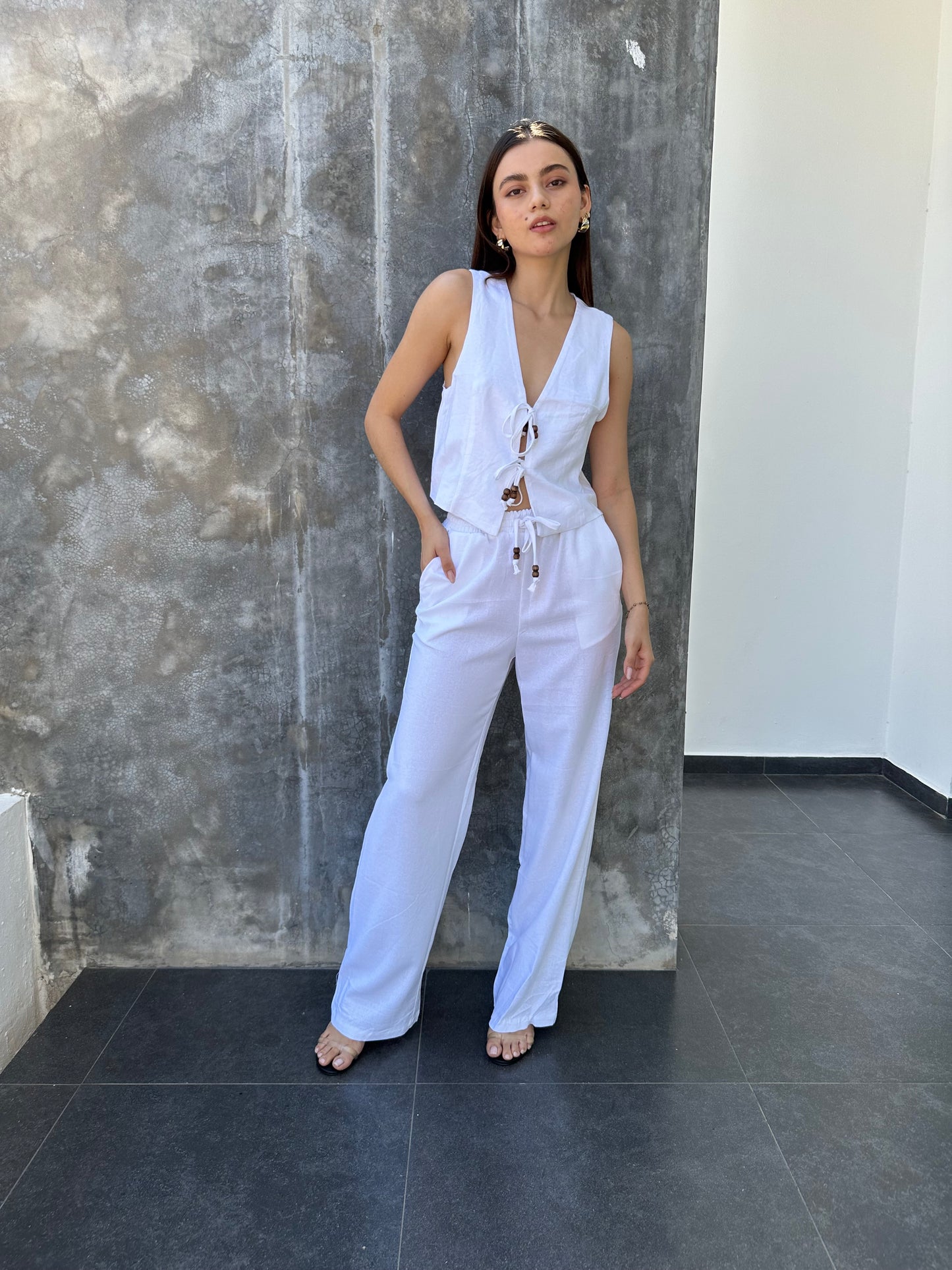 SET DE LINO BLANCO