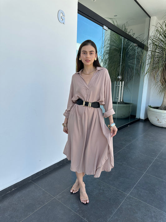 VESTIDO FLOJITO CAFE