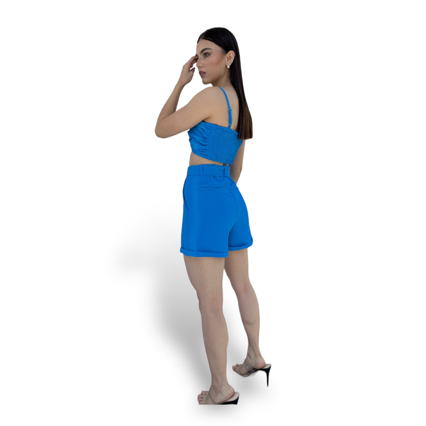SET AZUL SHORT/TOP